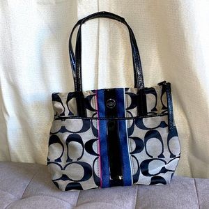 Coach Zipper Tote Bag